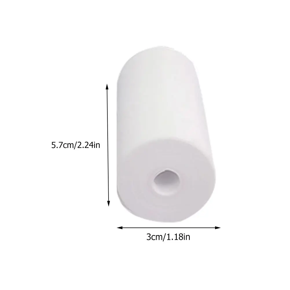 모든 미니 무 잉크 무선 열 POS 영수증 빌 프린터 용지 롤 용 80 롤 7x30MM 열 영수증 용지