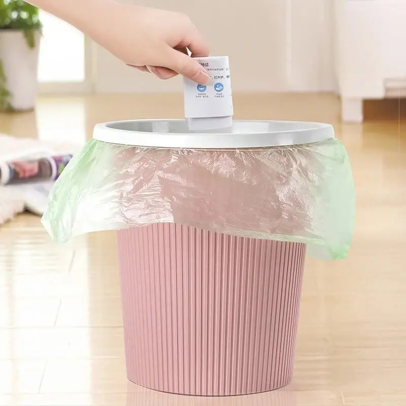 Trash Bags Disposable Trash Bags Garbage Bags 100pcs for Kitchen Garbage Sorting Bedroom Wastebasket Biodegradable Home Cleaning