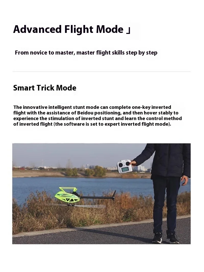 FLYWING FW450 RC 6CH 3D FW450L V3 Smart GPS FBL Gyro Helicopter RTF H1 Flight Controller Brushless Remote Control Helicopter Toy 4