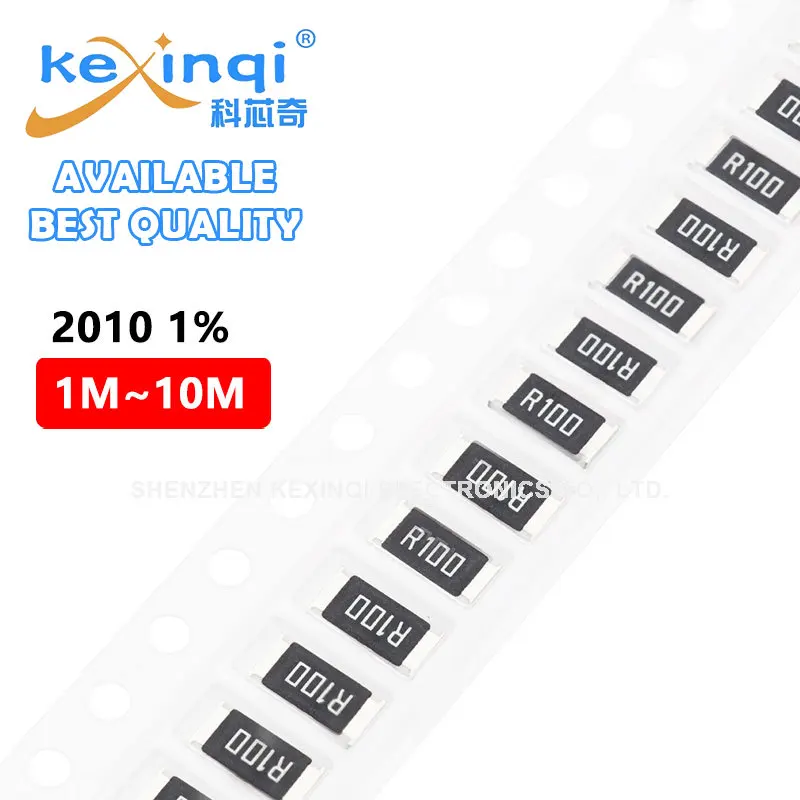 

100 шт./лот SMD 2010 резистор 1% 750 МВт сопротивление 0 Ом 1 м ~ 10 м