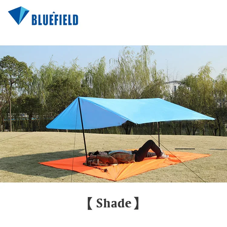 Sun Shelter Camping Mat Beach Tent Pergola Awning Canopy 190T Taffeta Tarp Waterproof