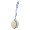 Long Handle Two Sided Shower Body Brush Tied Bath Flower Bathroom Wash Body Silicone Back ExfoliatingBrush Brush Bathing 6