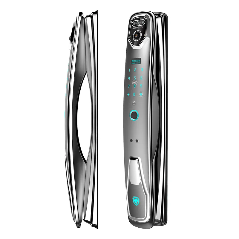 

Monitoring 3D face fingerprint lock visual intercom face lock security door 3D face door lock