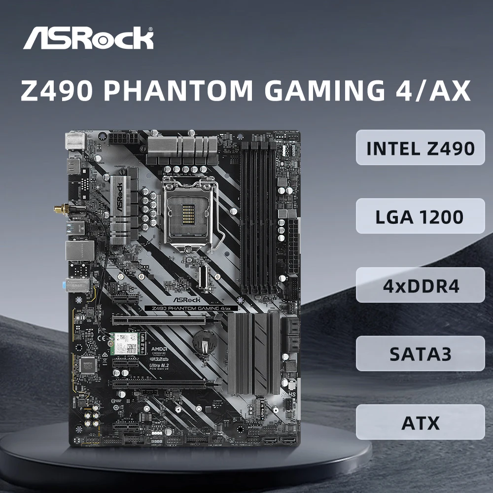 Intel Z490 Phantom Gaming Z490 G Z490 Phantom Gaming Asrock Z490