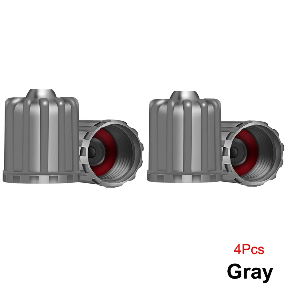 Universal Tire Valve Stem Caps with O-Ring - Multipack Options Available