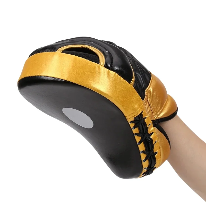 1 Piece Arc Boxing Pad MMA Kickboxing Training Equipment Punching Focus Mitt Sanda Martial Arts Punching Target dEO