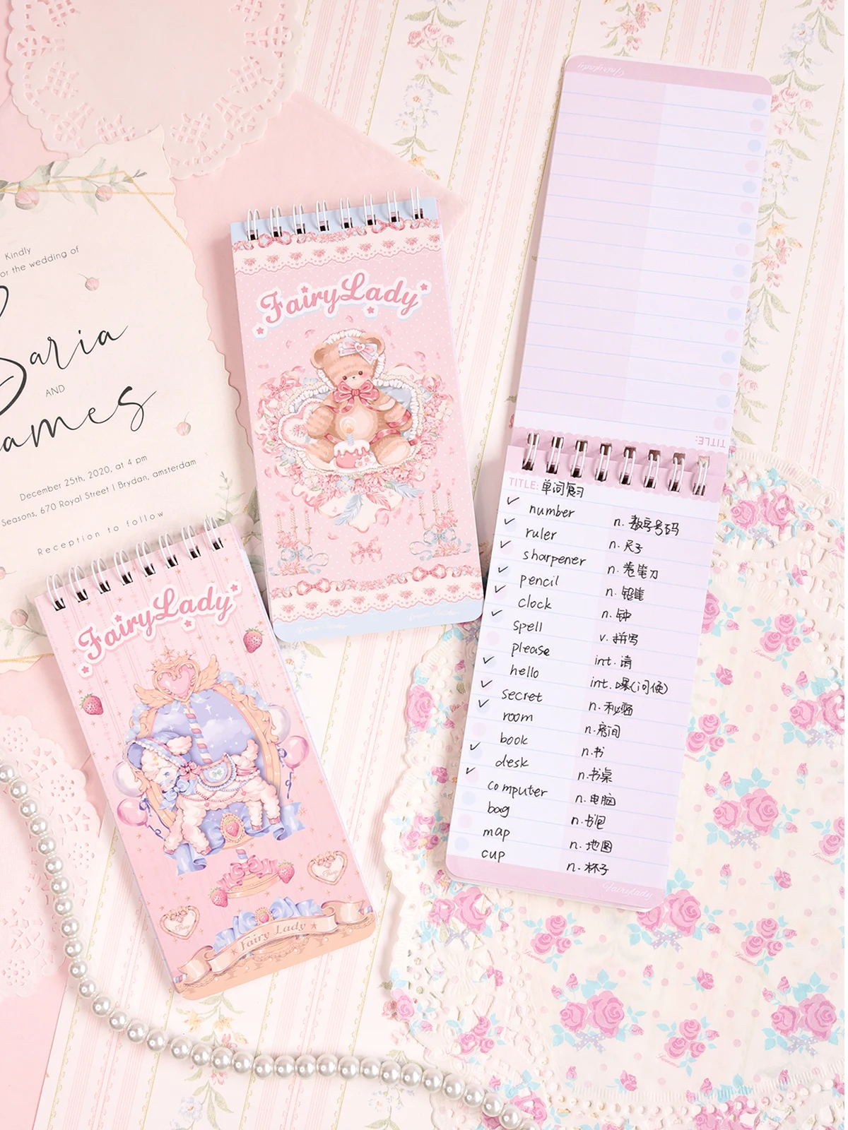 

Fairy Cartoon Sheep Long Notepad Note Pads Writing Note School Office Simple Non Sticky Memo Pad 15*7.5cm