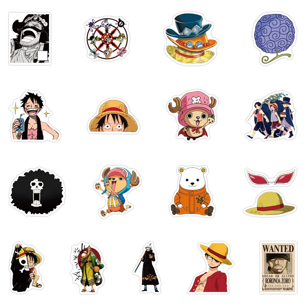 Acheter 150 autocollants One Piece à prix bas sur Pokestickers