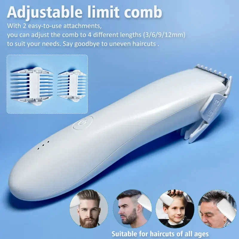 Body Hair Trimmer for Men & Women - Replaceable Ceramic Blades, Waterproof, USB-C Rechargeable Pubic Hair Bikini Groin Trimmer 5