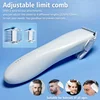 Body Hair Trimmer for Men & Women - Replaceable Ceramic Blades, Waterproof, USB-C Rechargeable Pubic Hair Bikini Groin Trimmer 5