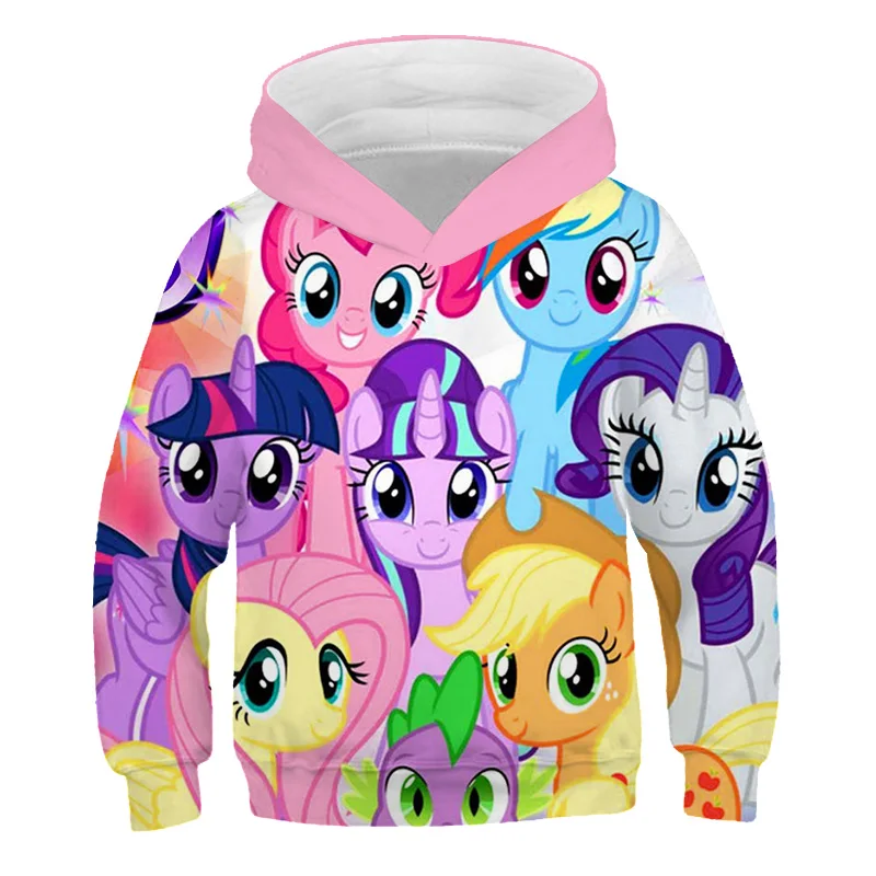 what is a youth hoodie My Little Pony Hoodies 3D Printed Cartoon Chiildren Fun Anime Boys and Girls Fashion Sweatshirts and Tops Apparel 3-14 Year old free children's hoodie sewing pattern Hoodies & Sweatshirts