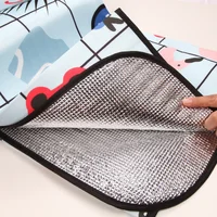 4 Sizes Folding Camping Mat Wterproof Thickened Picnic Mat Beach Pad Children's Playing Mat Tent Moistureproof Sleeping Blanket 2