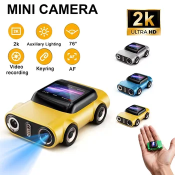 Magecam Portachiavi Fotocamera Schermo LCD da 1,0 pollici Mini Action Camera Supporto retrò Memoria 1080P Videocamera molto piccola Videoregistratore