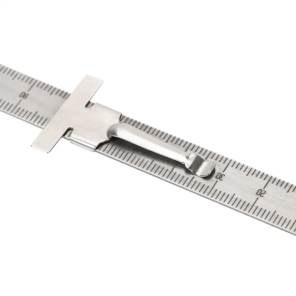 Bore Measurement Feeler Gauges Wedge Taper Ruler Stainless Steel for Drill Hole Measuring Tool 1-150mm
