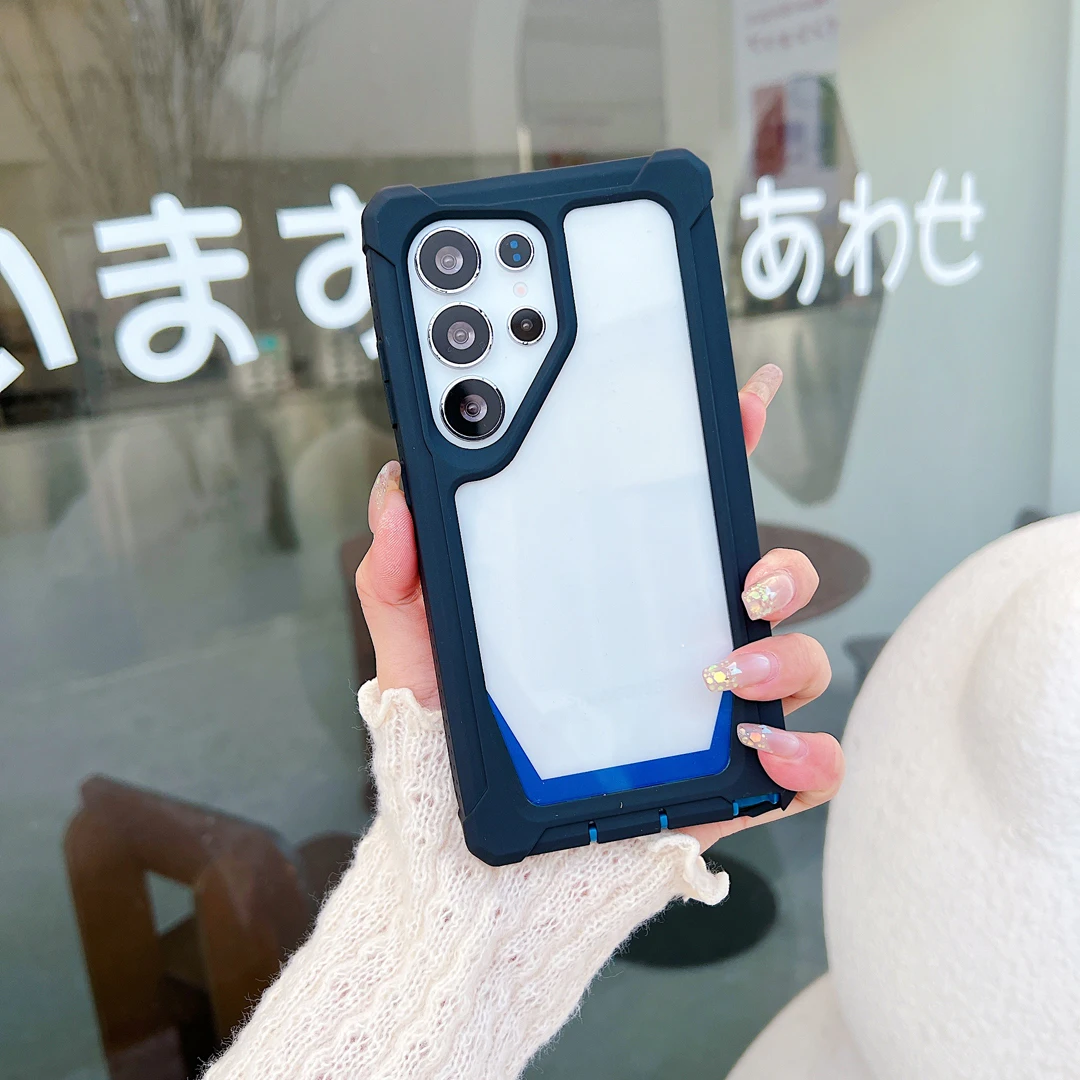 Dustproof Four-Corner Anti-Drop Sturdy Clear Shockproof Phone Case