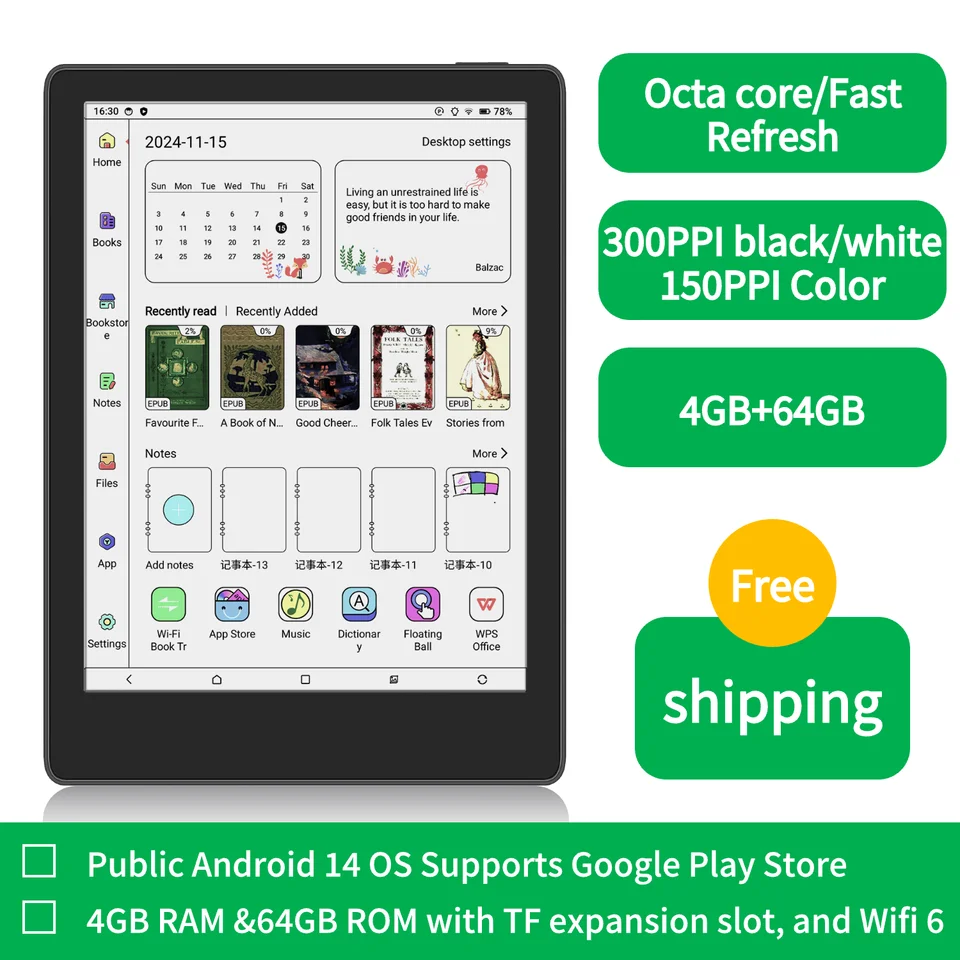 その他 MEEBOOK M8C Colorful Ebook Reader Amazon.com: Meebook M8C e-Reader | 7.8