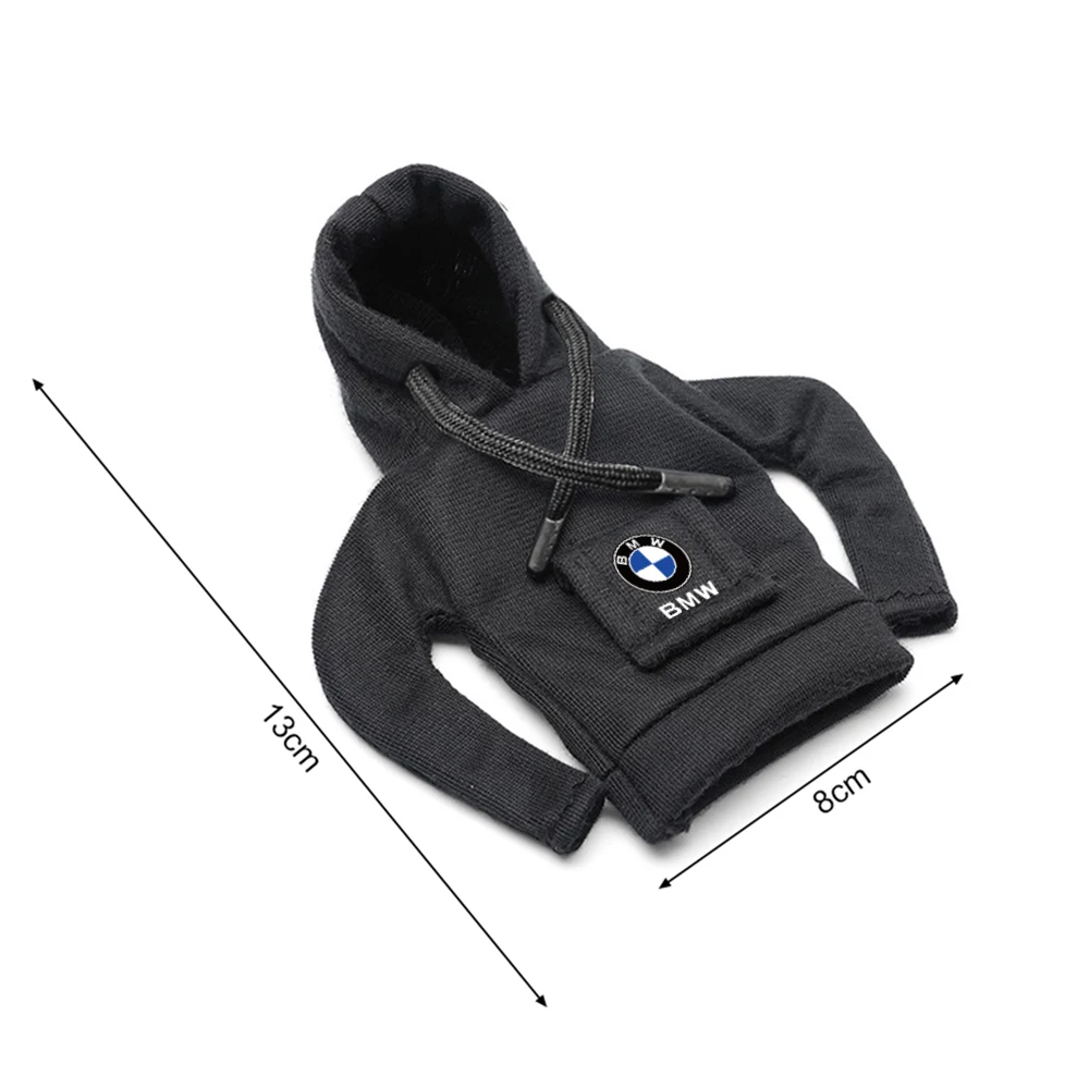 Hoodie Gear Shift Knob Cover for Bmw M Performance M3 M5 M6 F01 F20 F10 F13 F15 F16 F30 F34