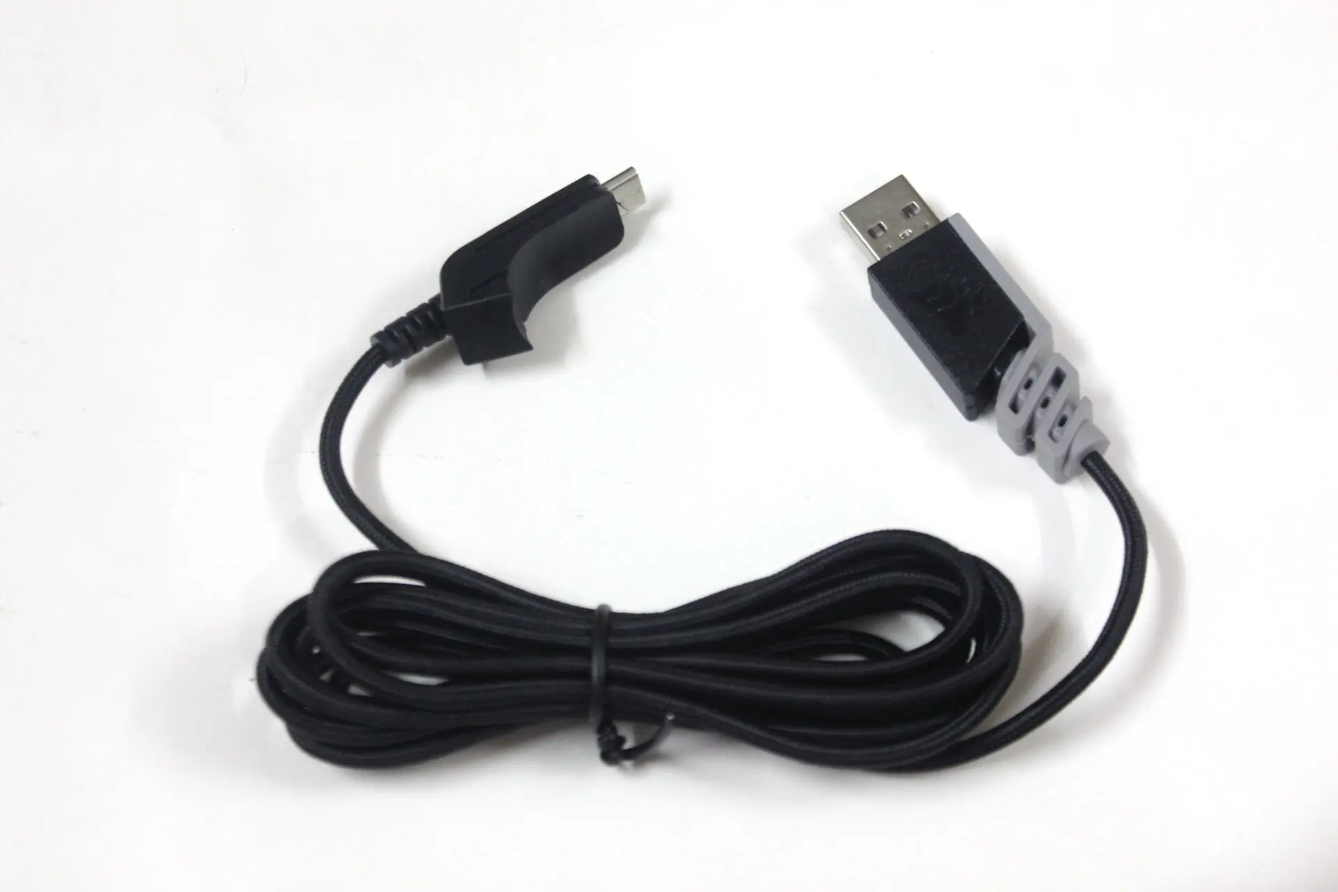 Corsair Harpoon RGB 무선 게이밍 마우스용 USB 충전 케이블, 내구성 있는 나일론 편조 라인