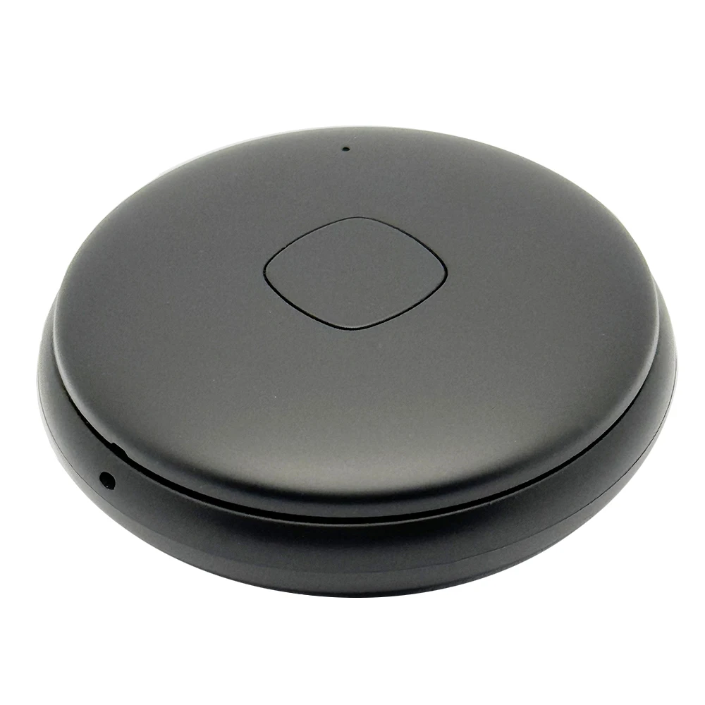 A4 button with WiFi connection and magnet charge pins