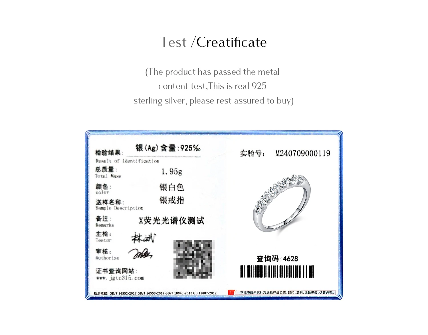 MODIAN D Color VVS1 EX Round Moissanite Ring 925 Sterling Silver Eternity Bands Rings Women Wedding Engagement Luxury Jewelry