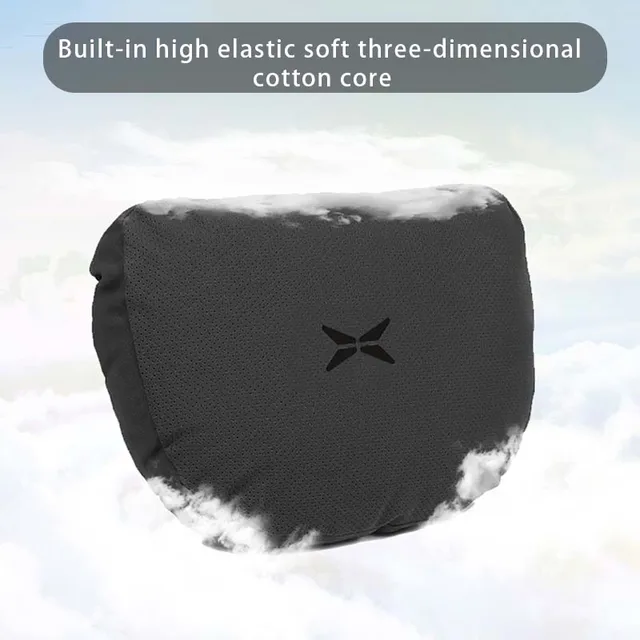 Car Headrest Lumbar Support Pillow Spine Neck Pillow Seat For Xpeng P9 P7 P7i P8 V2l G3 G3i G9 P5 X2 N5 F30 H93 Accessories Logo 2