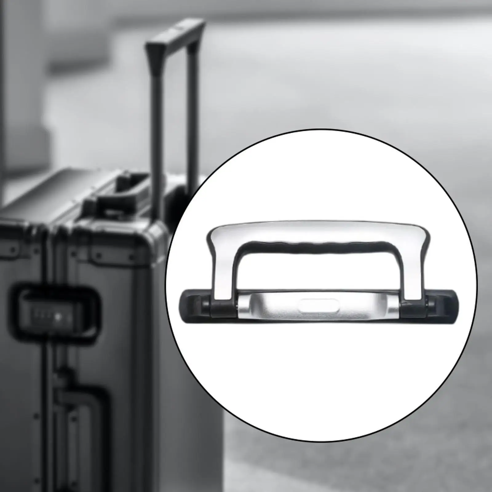 Luggage Trolley Handle Portable Travel Accessories Luggage Pull Suitcase Case Pull Handle Grip for Musical Box Instrument Box