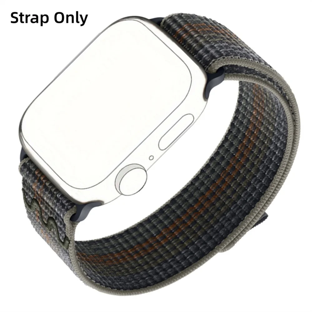 Nylon Sport Loop Bracelet for Apple Watch - Stylish and Durable Strap Replacement
