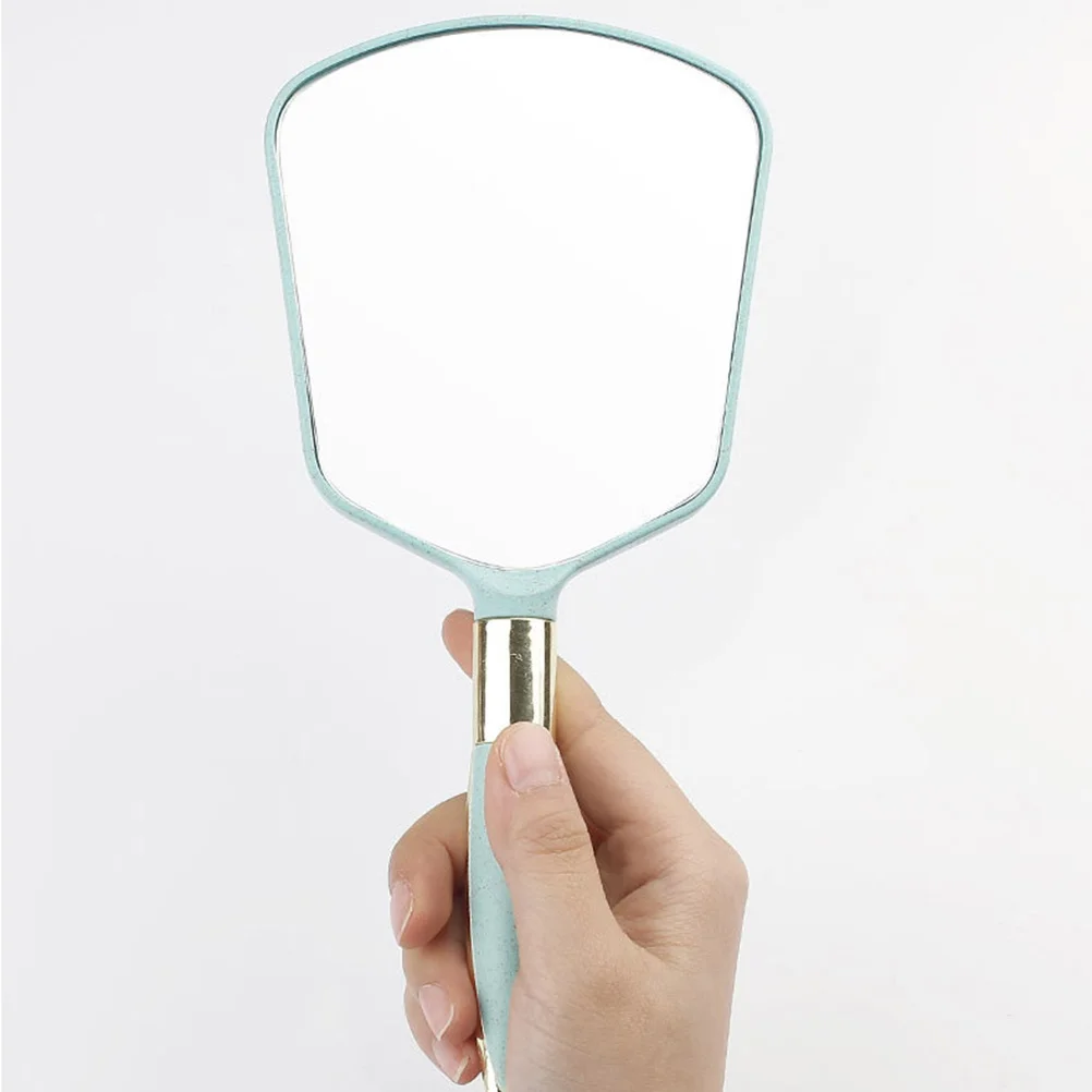 편안한 그립감을 제공하는 휴대용 거울, 고급 플라스틱 소재, 욕실, 화장대, 이..