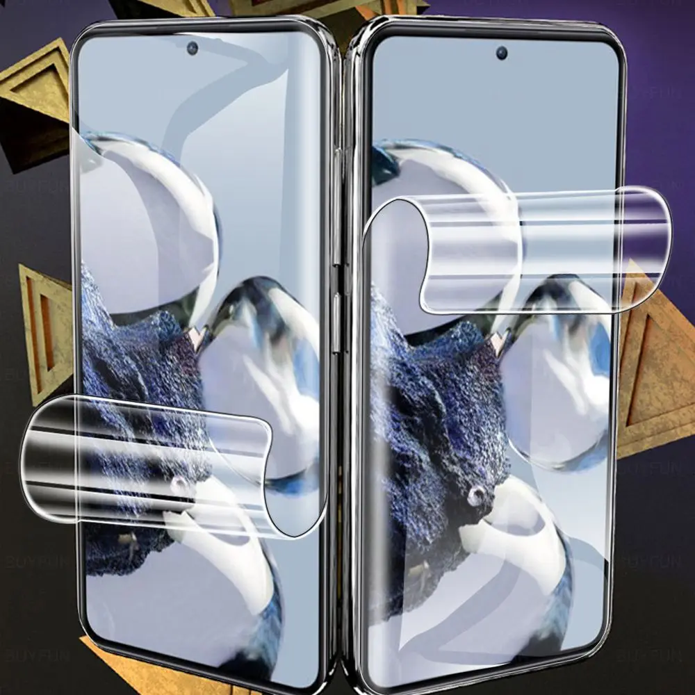 1-3pcs Xaomi 12T 11T Pro Xiomi Hydrogel Film For Xiaomi 12S Ultra 12 Lite 11 Mi 11i 11Lite Ne 5G 12X Screen Protector Not Glass