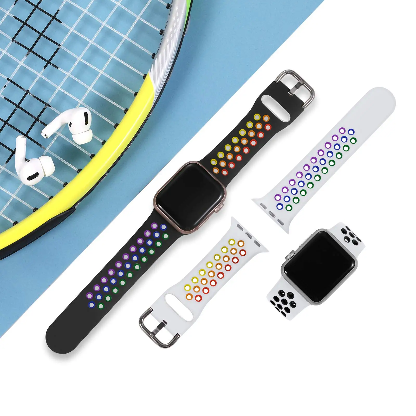 Breathable Silicone Sport Band Strap