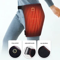 Portable Electric Heated Hip Massager Vibration Kneading Sciatica Pain Alleviation Muscle Strain Recovery Winter Warm Gear 1