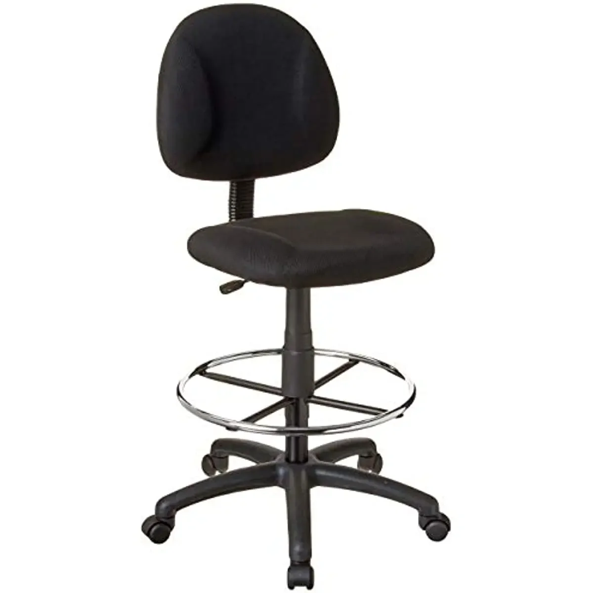 Office Products Ergonomic Works Drafting Chair without Arms in Black office products ergonomic works drafting chair without arms in black