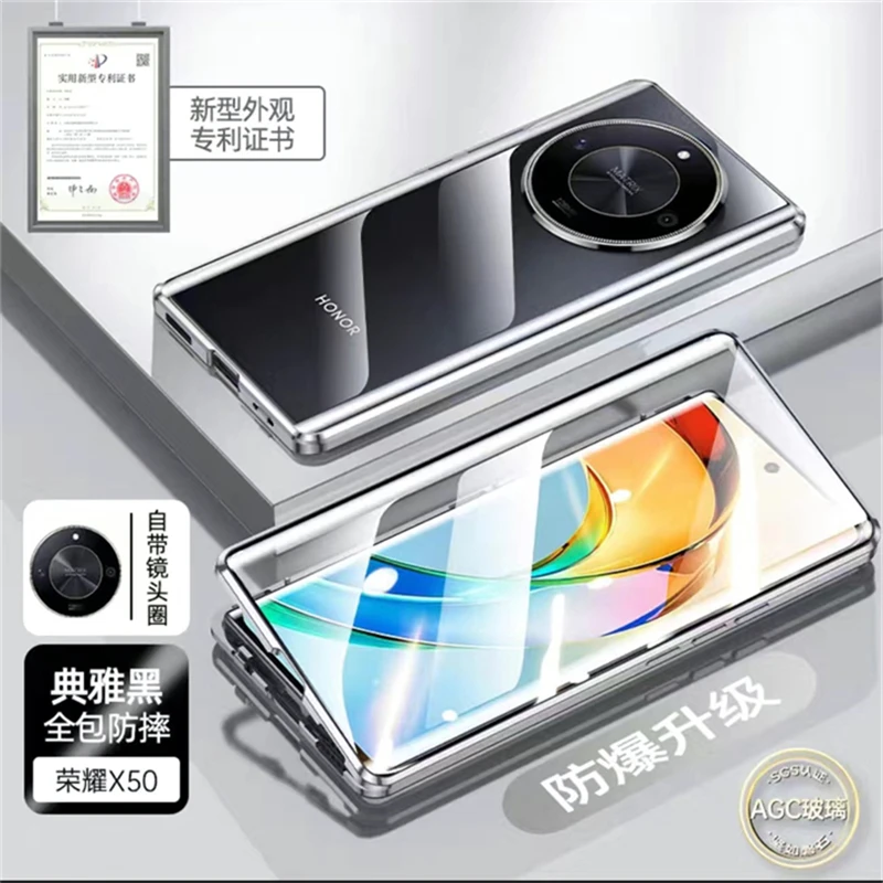 حافظة كاملة 360 لهاتف Honor X9C 5G Magic 7 Lite مز...