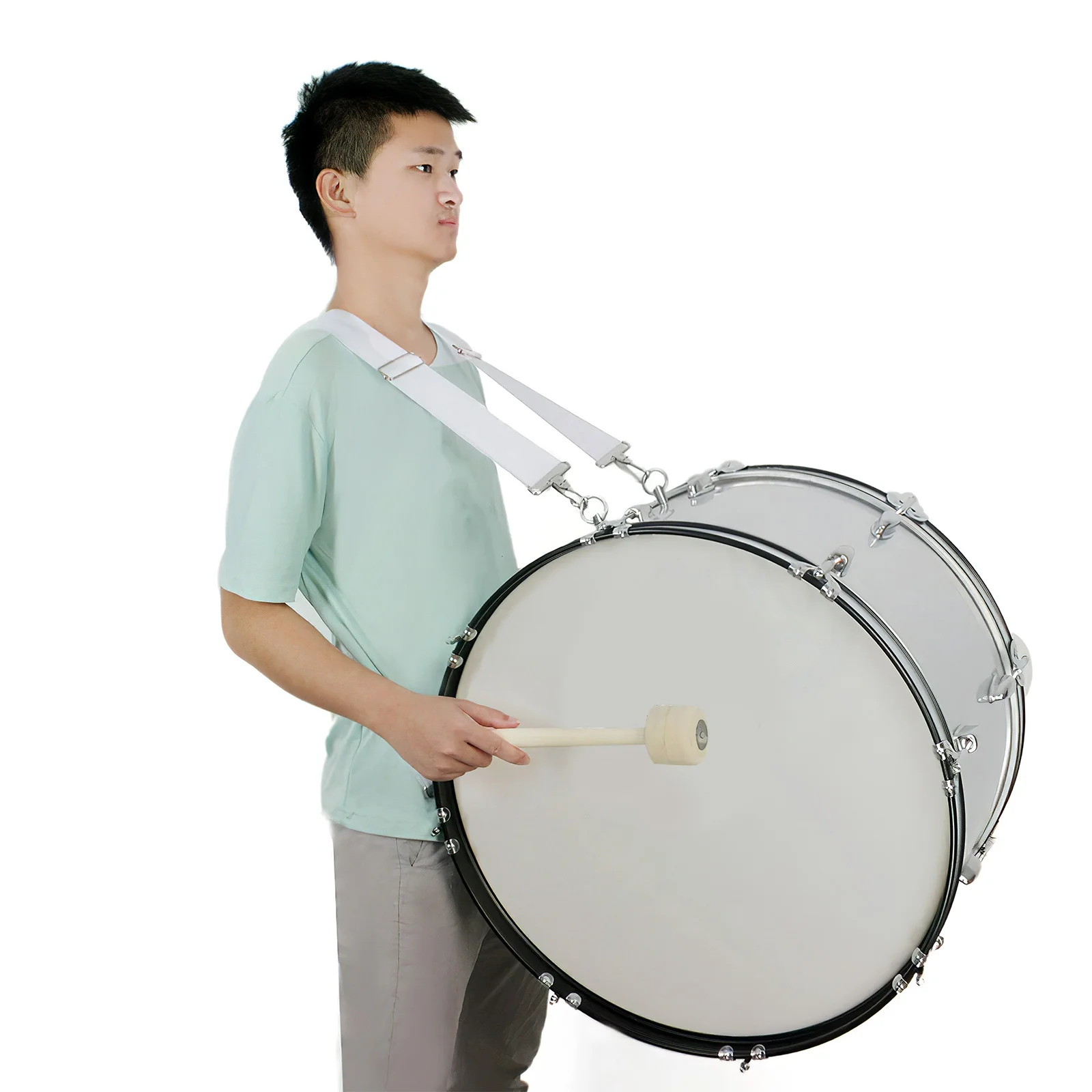 Snare Drum Strap Straps for Large Bass Marching Band Harness Carrier Shoulder Carreir Belt