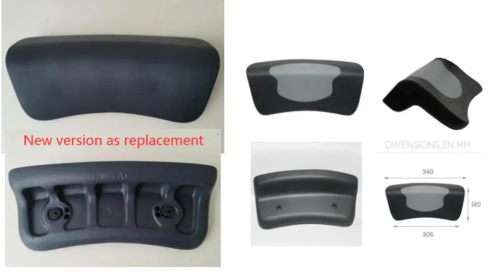 Winer AMC2160 hotpool hot tub pillow Spa headrest replacement
