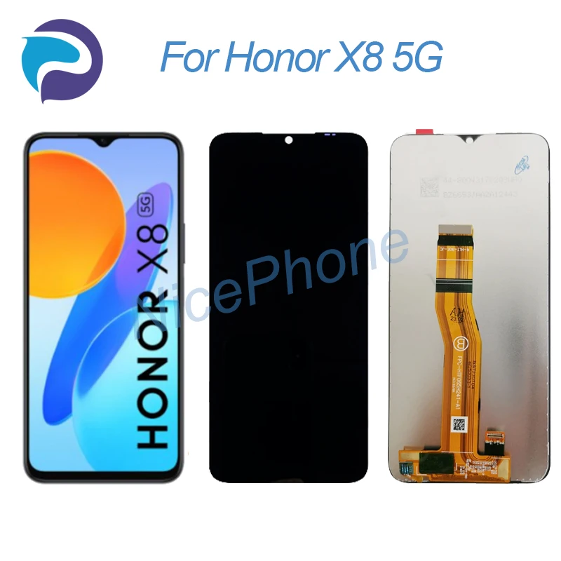 

Для Honor X8 5G LCD дисплей кодирующий преобразователь сенсорного экрана в сборе Замена 6,5 "X8 5G Screen LCD