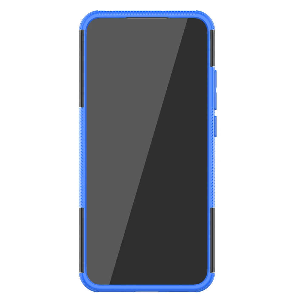 Für Xiaomi Redmi 9C Fall Abdeckung Rüstung Ständer Halter Robuste Silikon Stoßfest Stoßstange Fall für Xiaomi Redmi 9C für Redmi 9_voghion.com