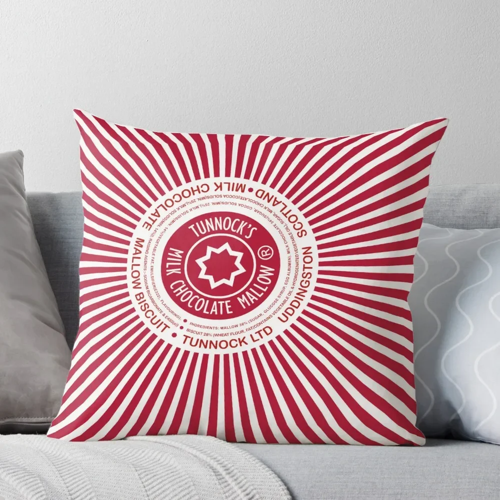 

Tunnock's Teacakes Throw Pillow Sofas Covers Christmas Pillows Luxury Pillow Case