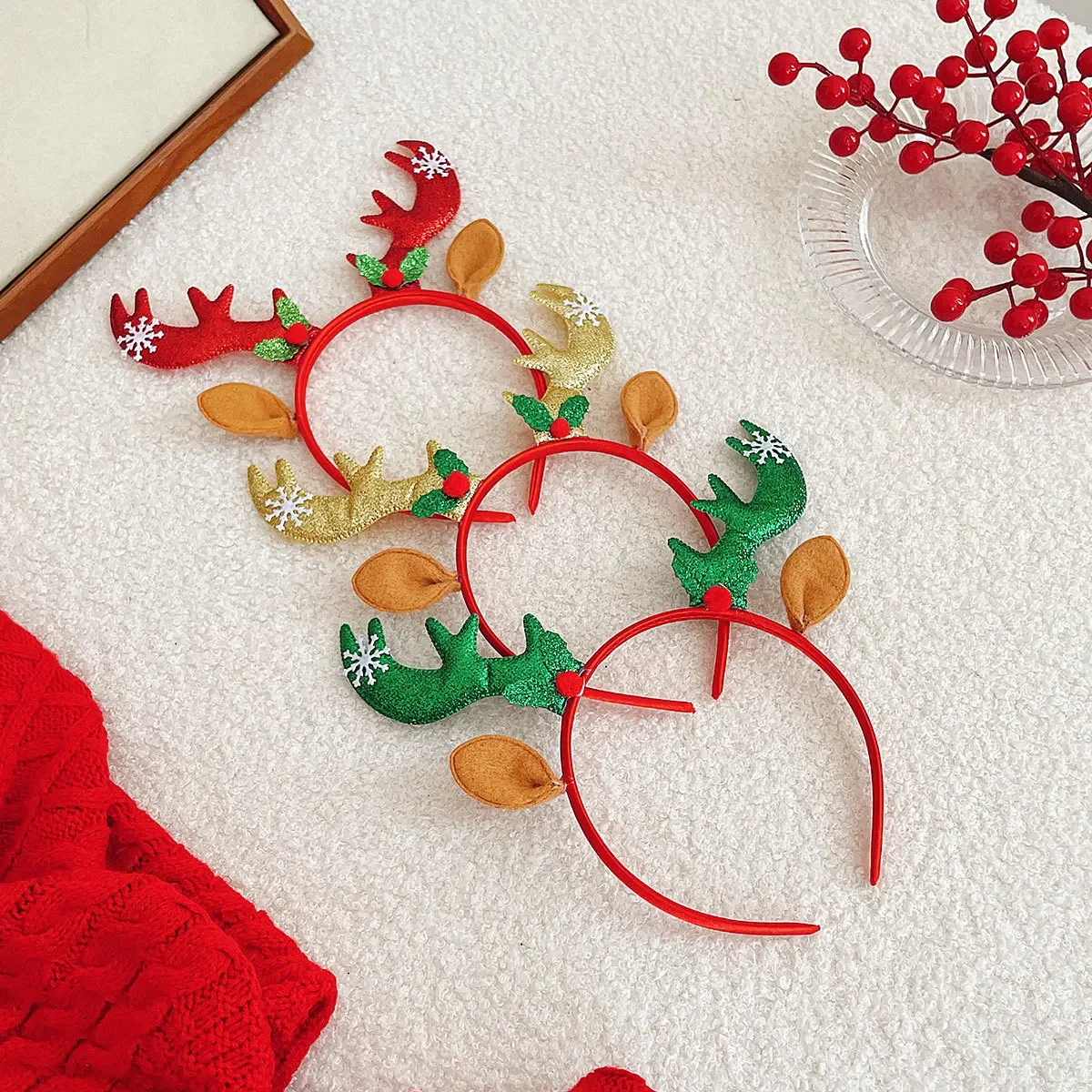 Multiple cartoon Christmas headbands, Christmas decorations, party gifts, antlers