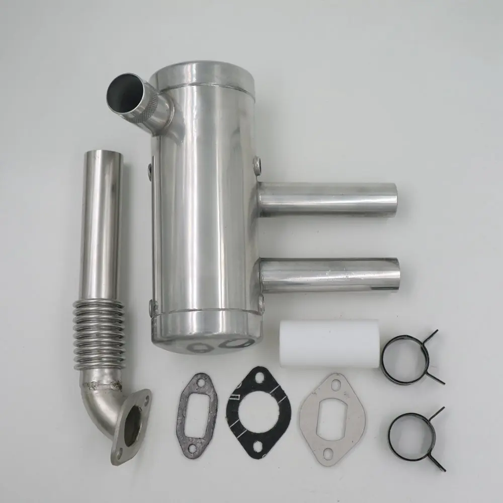 Pitts muffler kit for 4060cc Gasoline Engine