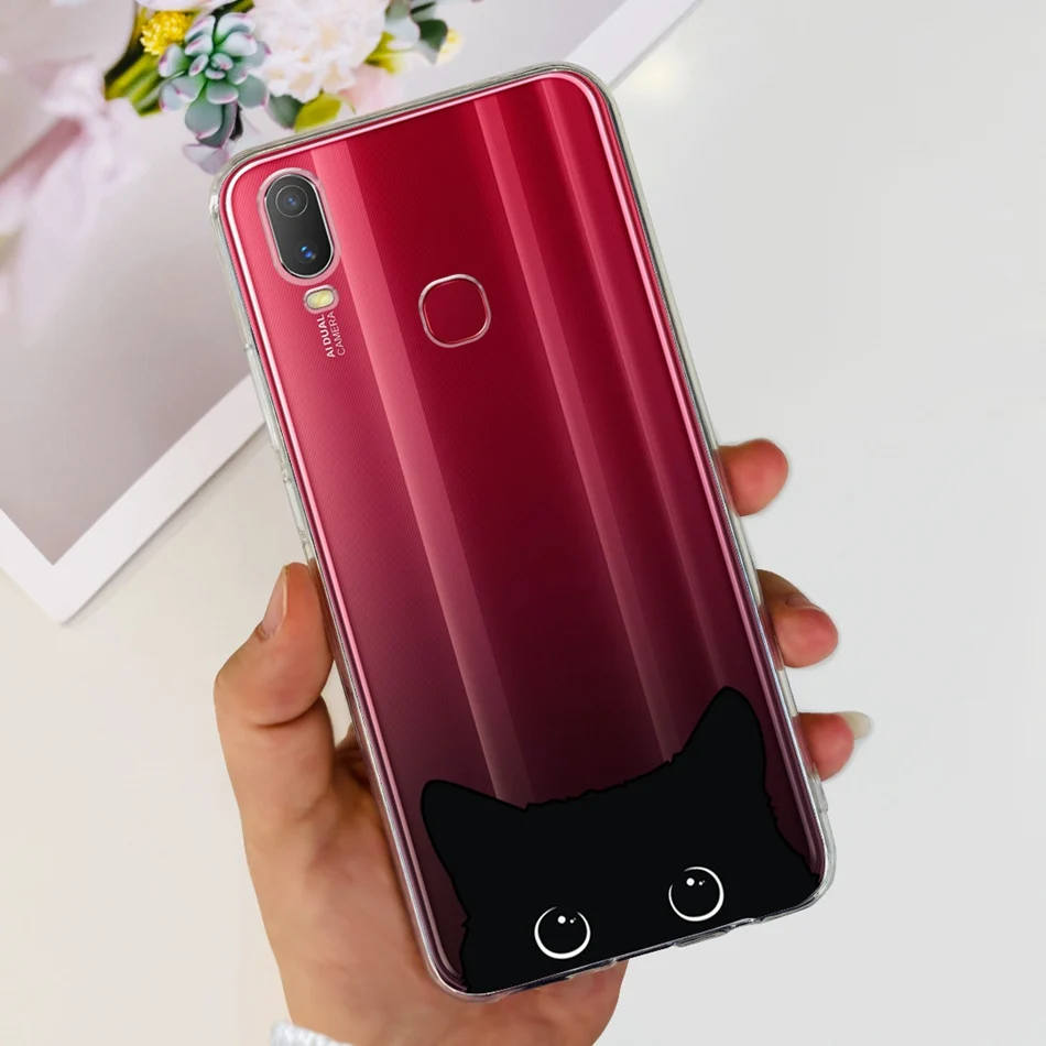 Fashion Elegant Printing Soft Silicone TPU Phone Back Cover -