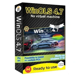 Winols 4.7 Vmware 다국어, 2021 Damos, ECM 티타늄, IMMO 서비스 도구 필요 없음, Windows10 7