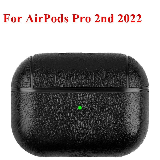 Funda de cuero PU para Airpods Pro 2 3, funda protectora para airpods 3 Pro  2, USB C, Air Pods 3 pro 2, 2. ª generación - AliExpress