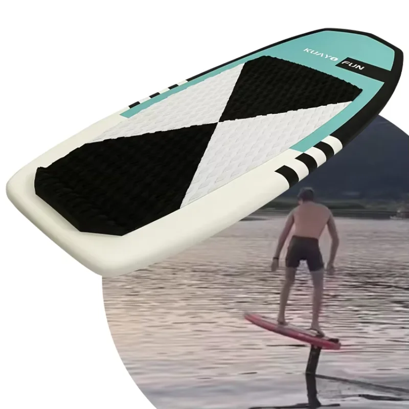 OEM カーボンハード SUP ボードブルー水中翼船サーフィンカイト翼電気