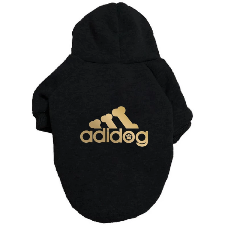 fashion large dog cat cool clothes autumn winter puppy kitty golden letter printed  hoodies accesorios puppy jumper designer