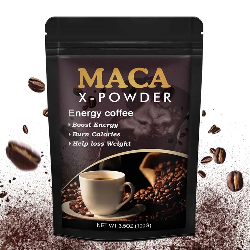 thumbnail image 1 of Café de raíz de maca: energía natural, apoya el rendimiento atlético y la motivación, desarrolla músculos y fortalece, 1 of 4