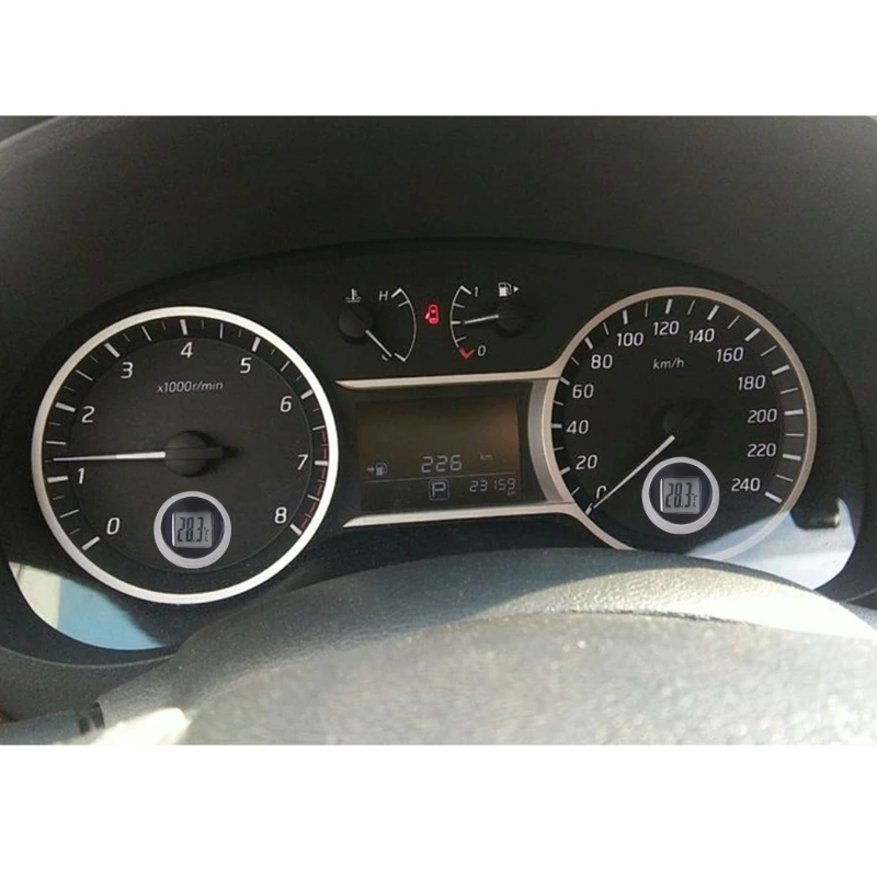 Termometro Digitale Per Moto - Impermeabile, Ad Alta Precisione, Con Display E Adesivo 3M - Foto 6