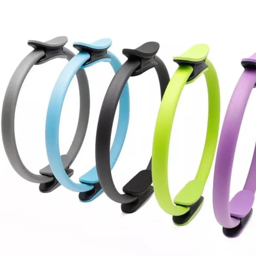 Exercise Stretch Circle Fitness Magic Double Handle Yoga Pilates Ring_voghion.com