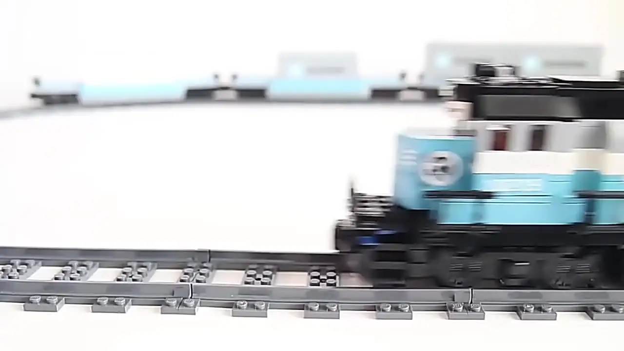 Дисплей без оригинальной коробки Maersk поезд строительные блоки локомотив рельс