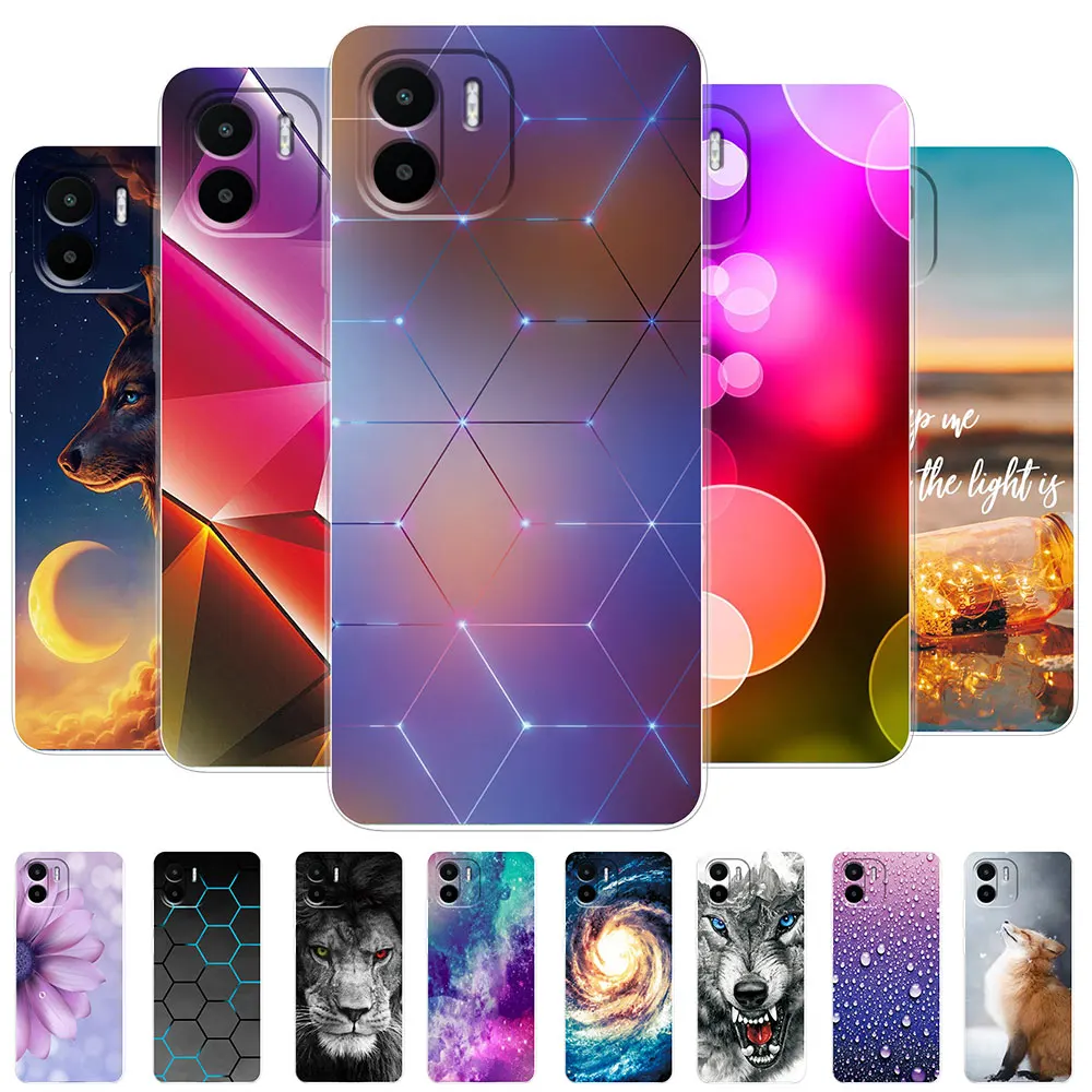 Per Redmi A2 Custodia A2 Plus Custodia Morbida In Silicone Tpu Trasparente Fundas Per Xiaomi Redmi A2 Cover Posteriore Paraurti Redmi A2 Plus Coque